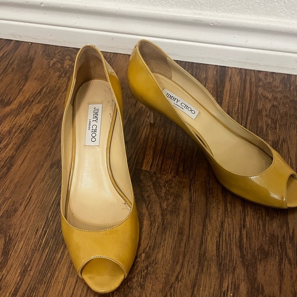 Jimmy Choo Open Toe Pumps EU 40 / US 9 - Picture 3 of 16